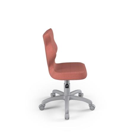 Krzesełko do biurka (wzrost 133-159) Petit różowy (Monolith)