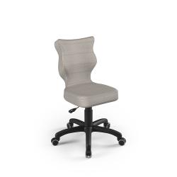 Krzesełko do biurka (wzrost 133-159) Petit szary (Monolith)