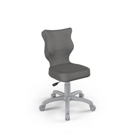 Krzesełko do biurka (wzrost 133-159) Petit ciemny szary (Monolith)