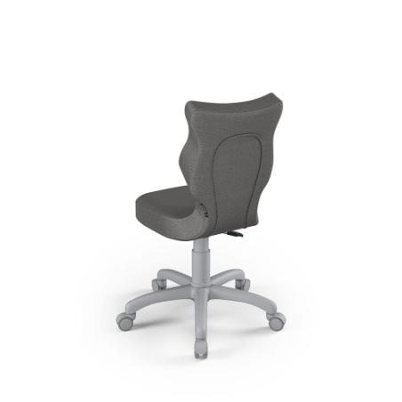 Krzesełko do biurka (wzrost 133-159) Petit ciemny szary (Monolith)