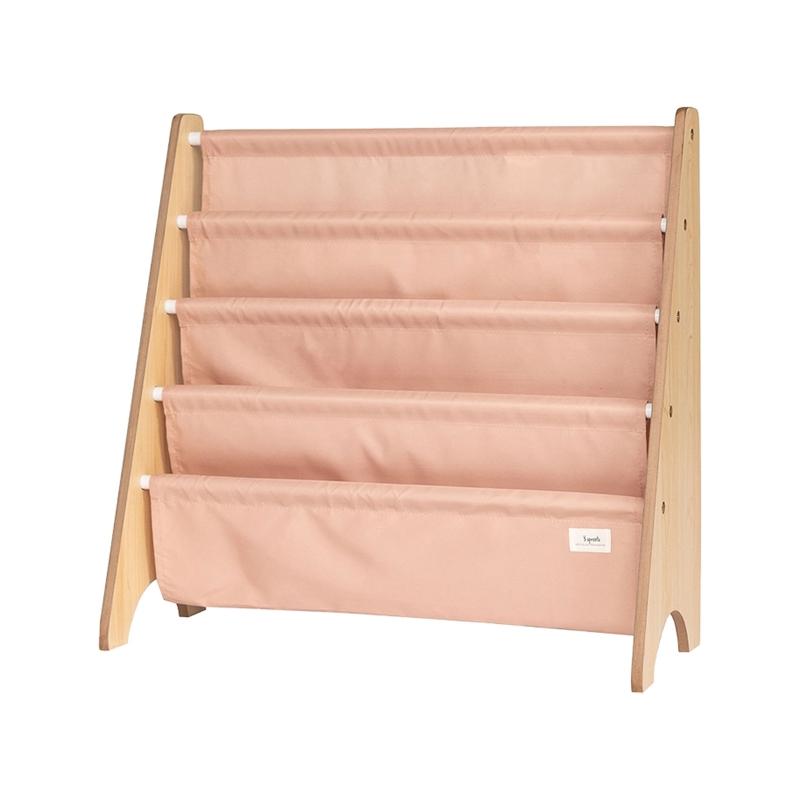 3 Sprouts Stojak na Książki Recycled Solid Clay