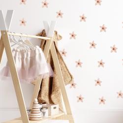 Pastelowe Love Naklejka Niezapominajki Boho