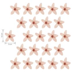 Pastelowe Love Naklejka Niezapominajki Boho