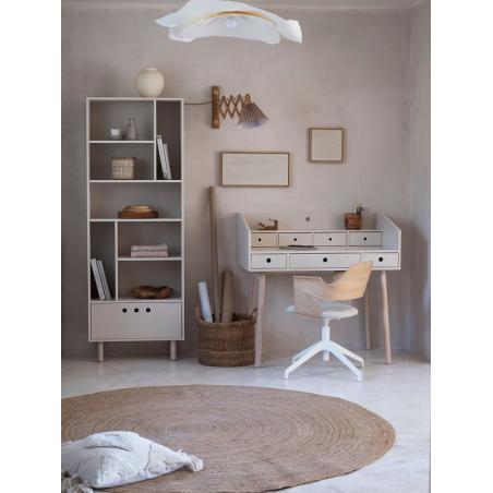 Wood Luck Design River Regał Piaskowy Beż