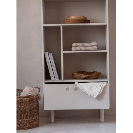 Wood Luck Design River Regał Piaskowy Beż