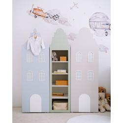 Szafa Kamieniczka Paryż (zielona)