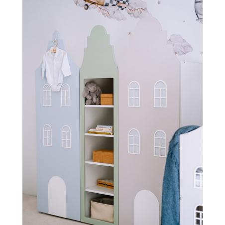 Szafa Kamieniczka Paryż (zielona)