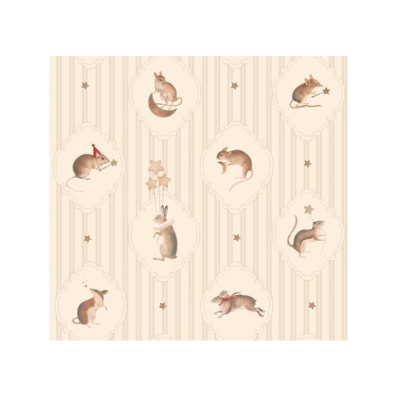 Tapeta do pokoju dziecięcego Magic Mice