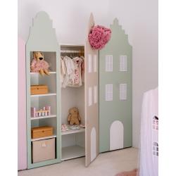 Regał Kamieniczka Mediolan (zielony)