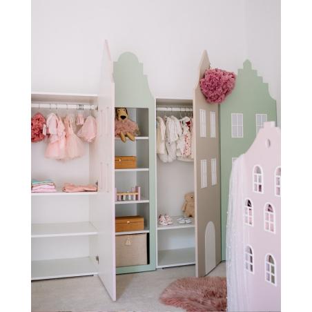 Regał Kamieniczka Amsterdam (różowy)