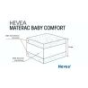 Materac Hevea Baby Comfort 140x70 cm ALOE GREEN POWER