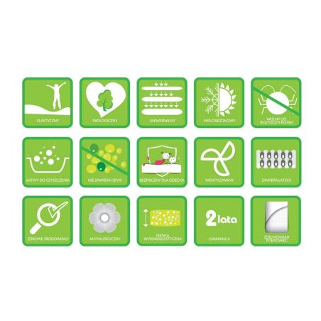 Materac Hevea Baby Comfort 140x70 cm