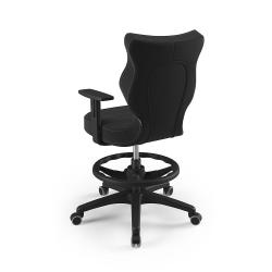 Krzesełko młodzieżowe (wzrost 146-176,5) Duo z podnóżkiem antracyt (Velvet)