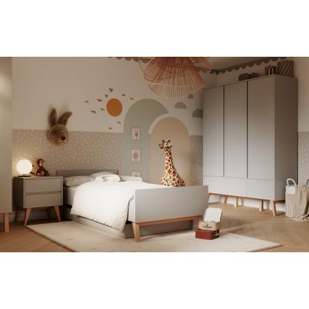 Pinio Swing Szafa Trzydrzwiowa (szary)