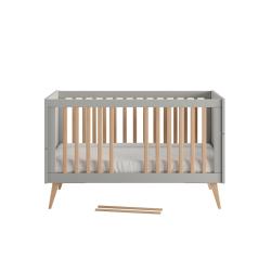 Pinio Swing Łóżeczko 140x70 (szary)