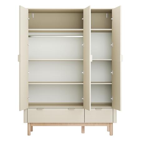 Pinio Miloo Szafa Trzydrzwiowa (szampański)