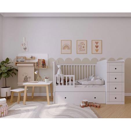 Bellamy Paso Doble Snow Bliss Łóżeczko 120x60