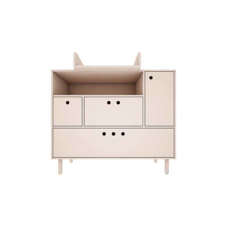 Wood Luck Design River Komoda Piaskowy Beż