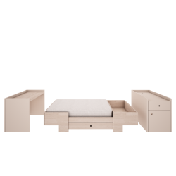 Wood Luck Design Łóżko Smart 80x120/160