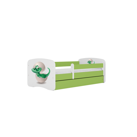 Łóżko dziecięce Baby Dreams Dino Zielone - 180x80