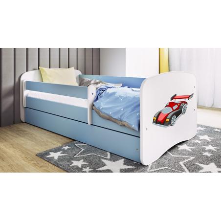 Łóżko dziecięce Baby Dreams Formuła Niebieskie - 180x80