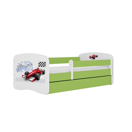 Łóżko dziecięce Baby Dreams Formuła Zielone - 160x80
