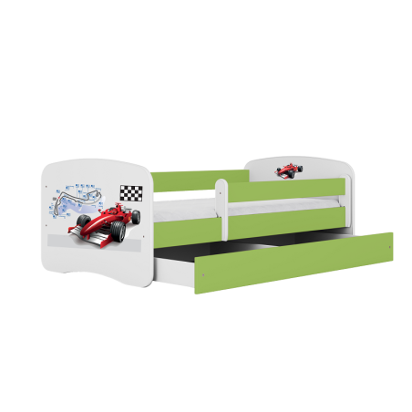 Łóżko dziecięce Baby Dreams Formuła Zielone - 160x80