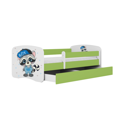 Łóżko dziecięce Baby Dreams Szop Zielone - 180x80