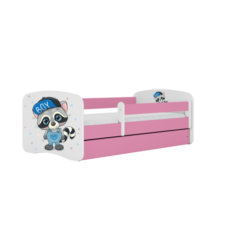 Łóżko dziecięce Baby Dreams Szop Różowe - 180x80