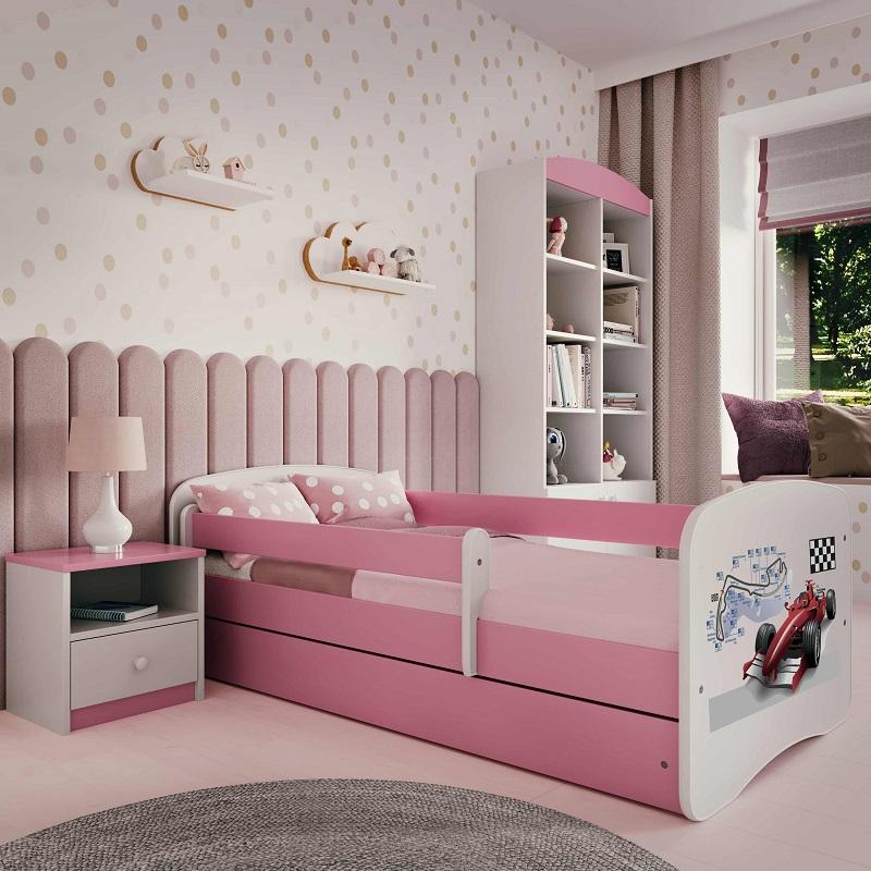 Łóżko dziecięce Baby Dreams Formuła Różowe - 160x80