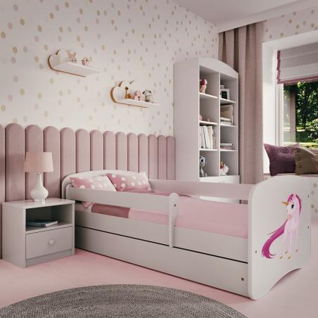 Łóżko dziecięce Baby Dreams Jednorożec - 160x80