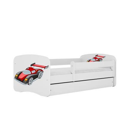 Łóżko dziecięce Baby Dreams Auto Wyścigowe - 160x80