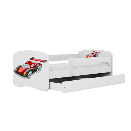Łóżko dziecięce Baby Dreams Auto Wyścigowe - 160x80