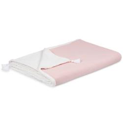 Cotton&Sweets Dwustronny Muślinowy Pled/Narzuta Bubblegum