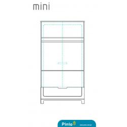 Mini - dodatkowa półka do szafy 2-drzwiowej