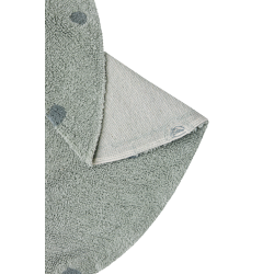 Dywan do prania Round Dot Blue Sage Ø140cm