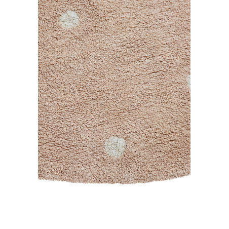 Dywan do prania okrągły Dot Rose Ø140cm