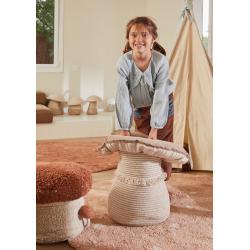 Dywan do prania okrągły Dot Rose Ø140cm