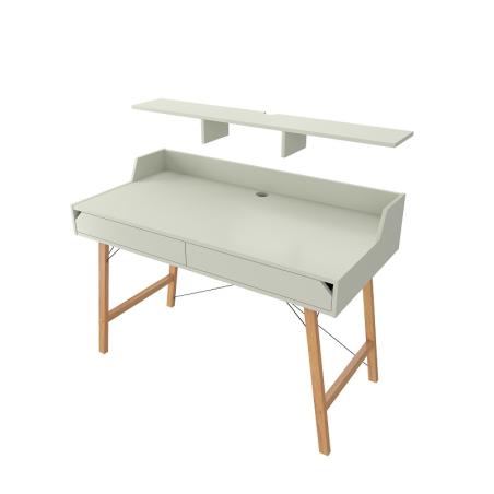 Bellamy Lotta Nadstawka Biurka Sage (szary łąkowy)