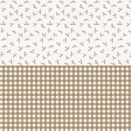 Dekornik Tapeta Rustic Garden White