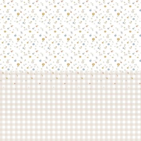 Dekornik Tapeta Boho Meadow and Check