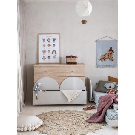 Wood Luck Bloom Komoda