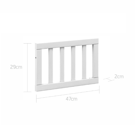 Bellamy Paso Doble Snow Bliss Łóżeczko 120x60