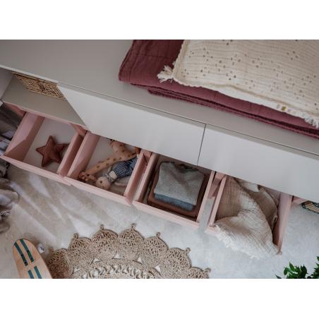 Wood Luck Tweens Komoda (pink)