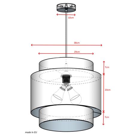 Young Deco - Lampa Sufitowa Boho Juta