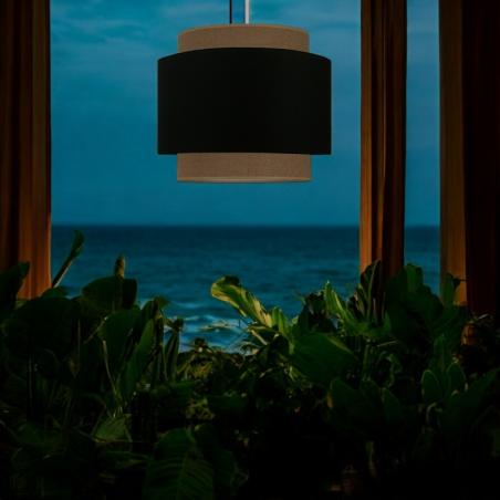 Young Deco - Lampa Sufitowa Boho Czarny