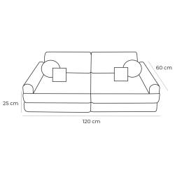 Pocket Sofa Plus Bearly Kremowa