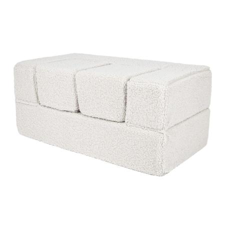 Bearly Cube Sofa Biała