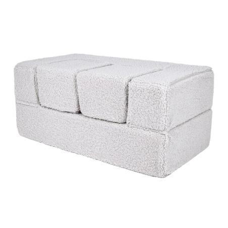 Bearly Cube Sofa Jasnoszara
