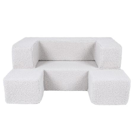 Bearly Cube Sofa Jasnoszara